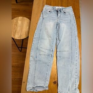 Vici Light Blue Denim barrel jeans
